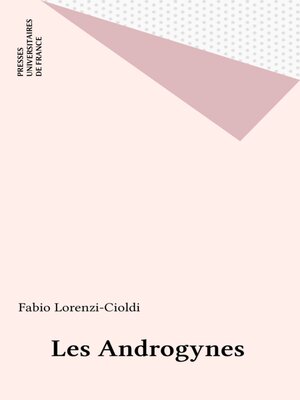cover image of Les Androgynes